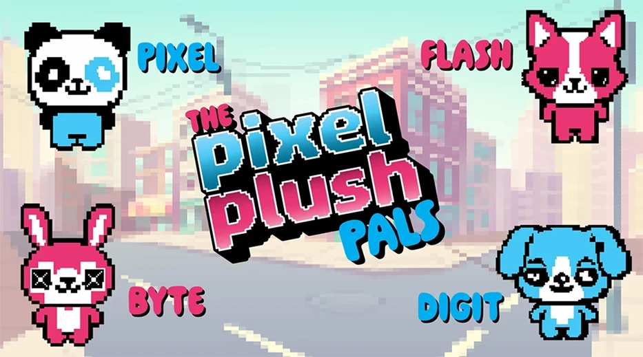 Introducing the Pixel Plush Pals
