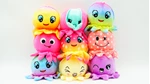 Pixel Plush MERCH-MMX-010 7" REVER-SEA-BLE OCTOPUS- 150 CT