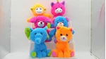Pixel Plush MERCH-MMX-012 10" GLOW & GO NEON ANIMAL MIX-60 CT