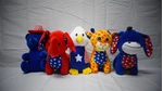 Pixel Plush MERCH-MMX-018 10-12" JUMBO PATRIOTIC PLUSH-60 CT