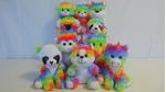 Pixel Plush MERCH-MMX-013 10" RAINBOW RASCALS ASSORTMENT- 60 CT