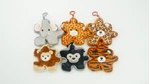 Pixel Plush MERCH-MMX-022 4" JUNGLE PLUZZLES W/CLIP- 48 CT