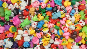 2" PRIZE PALS RUBBER MYSTERY MIX-500 CT
