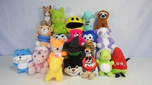 6-9" 25% LICENSED PIXEL PLUSH PACK-100CT