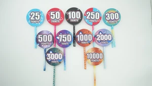 CLIP N WIN TICKET VALUE POPS-110CT
