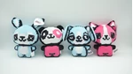 MERCH-MMX-055 6-9" PIXEL PALS PLUSH ASST-100CT