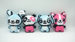6-9" PIXEL PALS PLUSH ASST-100CT