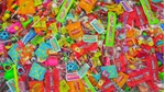 Pixel Plush MERCH-CND-001 Four Cent Claw & Candy Combo Mix – 4800 ct