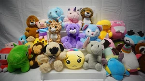 HAPPY MEDIUM GENERIC PLUSH MIX-100 CT