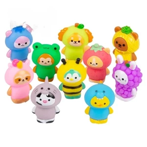 2" RUBBER KAWAII FROOT KUTIES ASST- 250 CT